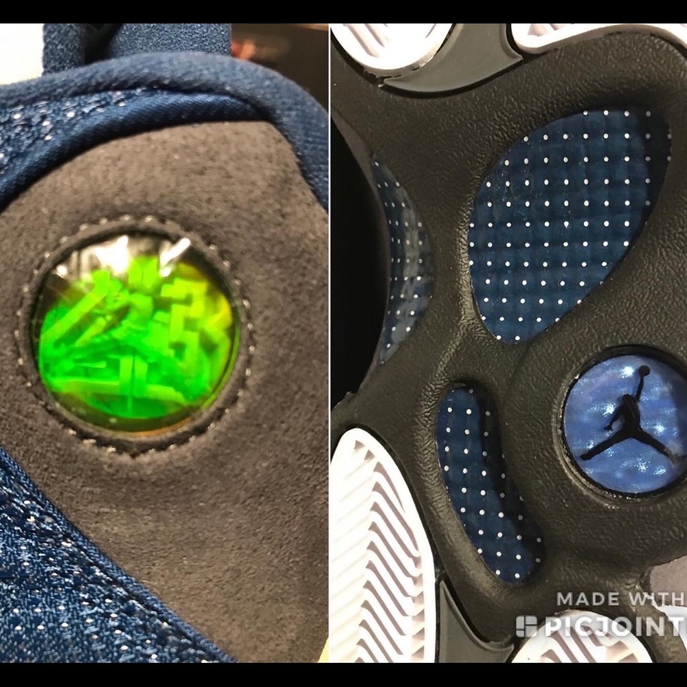 NEW DS 2010 NIKE AIR JORDAN 13 XIII FLINT Sz 10 Supreme Sb Kb I III IV V VI X XI - Picture 5 of 12